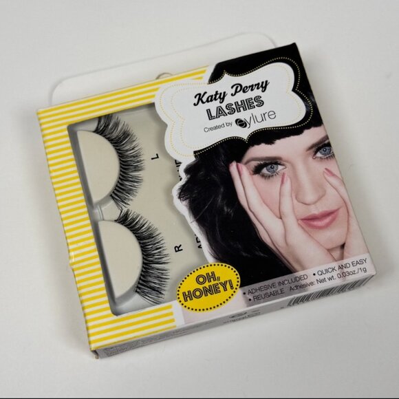 New Eylure Katy Perry Lashes Sweetie Pie Oh My Oh Honey Black 3 Pack Bundle - Picture 4 of 4